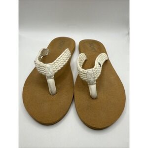 Roxy Women's Cobian Sandle Size 10 Cream